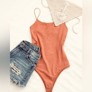 Aura Terracotta Bodysuit